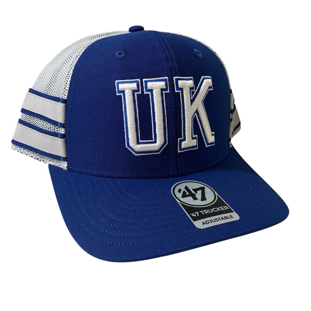 Kentucky Wildcats '47 Brand NCAA Straight 8 Adjustable Snapback Trucker Hat OSFM